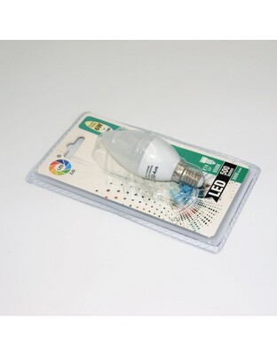 LED ΛΑΜΠΑ E14 C37 6W 500Lm 6500K LI-LA-6541