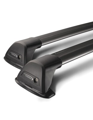 ΜΠΑΡΕΣ ΟΡΟΦΗΣ ΑΛΟΥΜΙΝΙΟΥ FLUSH BAR STANDARD YAKIMA 95 cm (ΜΑΥΡΟ ΧΡΩΜΑ/ΜΕ ΚΛΕΙΔΑΡΙΕΣ) ΓΙΑ ΟΛΕΣ ΤΙΣ ΟΡΟΦΕΣ - 2 ΤΕΜ.