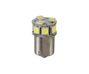 P21W 24/32V Ba15s 3,5W 180lm 10xSMDx1CHIP LED CAN-BUS (ΦΟΥΝΤΟΥΚΙ) ΛΕΥΚΟ ΔΙΑΘΛΑΣΗΣ ΣΑΚΟΥΛΑ ​ LAMPA - 20 TEM.
