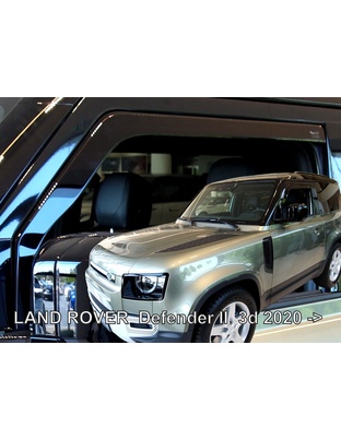 ΑΝΕΜΟΘΡΑΥΣΤΕΣ ΓΙΑ LAND ROVER DEFENDER 3D 2020+? ΖΕΥΓΑΡΙ ΑΠΟ ΕΥΚΑΜΠΤΟ ΦΙΜΕ ΠΛΑΣΤΙΚΟ HEKO - 2 ΤΕΜ.