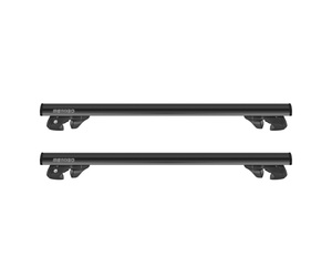 ΜΠΑΡΕΣ ΟΡΟΦΗΣ ΑΛΟΥΜΙΝΙΟΥ JACKSON BLACK 120 cm ΣΕ ΜΑΥΡΟ ΧΡΩΜΑ ΓΙΑ ΟΡΟΦΗ ΜΕ RAISED RAILS MENABO - 2 ΤΕΜ.