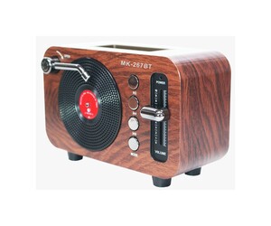 CMiK ΦΟΡΗΤΟ ΡΑΔΙΟΦΩΝΟ ΡΕΤΡΟ ΜΕ USB/TF/FM MK-267BT
