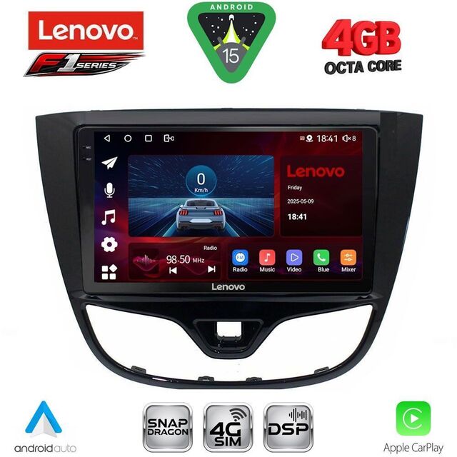 LENOVO SSQ 9489_CPA (10inc) MULTIMEDIA TABLET for OPEL KARL mod. 2014-2019
