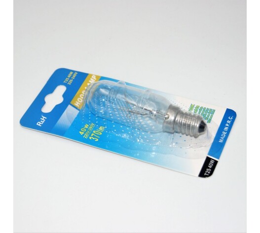 ΛΑΜΠΑ ΑΛΟΓΟΝΟΥ HOOD E14/40W/370Lm/2700K LI-LA-6542