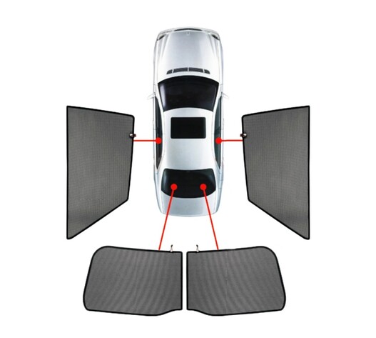 CarShades - ΚΟΥΡΤΙΝΑΚΙΑ  CAR SHADES ΓΙΑ VW T-ROC 5D 2017+ - 4 ΤΕΜ. (PVC.VW-TROC-5-A)