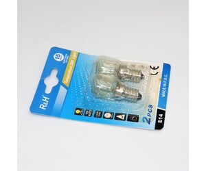 ΛΑΜΠΑ ΦΟΥΡΝΟΥ DIMMER 300°C 2τμχ E14 15W 3500K LI-LA-6543