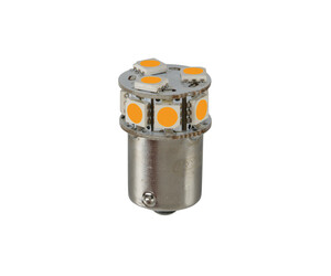 P21W 24/32V Ba15s 50lm 10xSMDx1CHIP LED CAN-BUS (ΦΟΥΝΤΟΥΚΙ) ΠΟΡΤΟΚΑΛΙ ΔΙΑΘΛΑΣΗΣ ΣΑΚΟΥΛΑ LAMPA - 20 TEM.