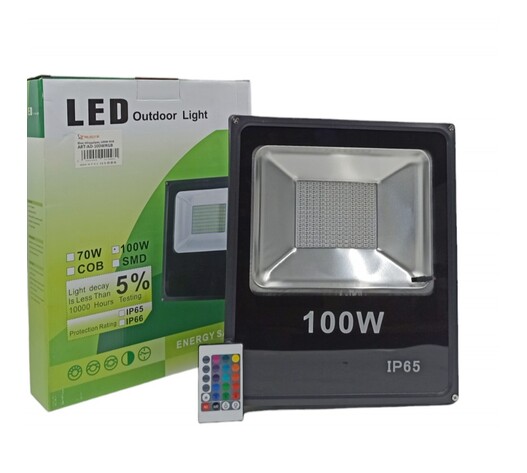 LED ΠΡΟΒΟΛΕΑΣ RGB/100W/220V AD-100WRGB