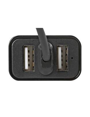 ΑΝΤΑΠΤΟΡΑΣ ΑΝΑΠΤΗΡΑ 12/24V ΜΕ 2 USB ΚΑΙ ΚΑΛΩΔΙΟ ΦΟΡΤΙΣΗΣ MICRO USB
