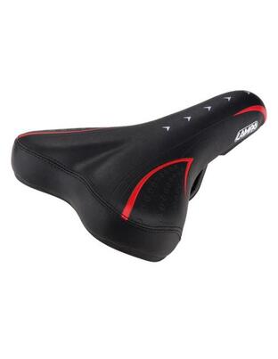 Σέλα ποδηλάτου (265x145mm /450gr) μαύρη/κόκκινη Dynamic MTB/Racing S-12 Selle/Saddles Specialist