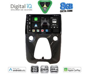DIGITAL IQ BXF 7708_CPAA A/C (10inc) MULTIMEDIA TABLET for CITROEN C1-PEUGEOT 108-TOYOTA AYGO mod. 2014-2022