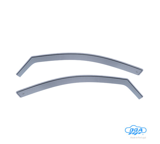 ΖΕΥΓΑΡΙ ΜΠΡΟΣΤΙΝΟΙ ΑΝΕΜΟΘΡΑΥΣΤΕΣ ΓΙΑ FIAT TIPO 4D/5D SEDAN HTB / CROSS/WAGON 2016+ ΑΠΟ ΕΥΚΑΜΠΤΟ ΧΥΤΟ ΑΚΡΥΛΙΚΟ ΓΥΑΛΙ (CAST ACRYLIC GLASS) DGA - 2 ΤΕΜ.