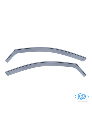 ΖΕΥΓΑΡΙ ΜΠΡΟΣΤΙΝΟΙ ΑΝΕΜΟΘΡΑΥΣΤΕΣ ΓΙΑ FIAT TIPO 4D/5D SEDAN HTB / CROSS/WAGON 2016+ ΑΠΟ ΕΥΚΑΜΠΤΟ ΧΥΤΟ ΑΚΡΥΛΙΚΟ ΓΥΑΛΙ (CAST ACRYLIC GLASS) DGA - 2 ΤΕΜ.