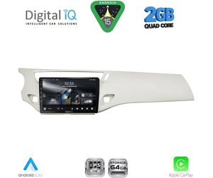 DIGITAL IQ RSD 1092WH_CPA (9inc) MULTIMEDIA TABLET for CITROEN C3 - DS3 mod. 2009-2016 (WHITE)