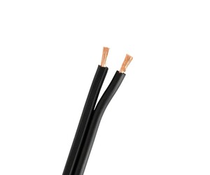 Speaker Cable 100% OFC 2x1.5 mm² Proson  (black) made in Sweden - ΤΙΜΗ ΜΕΤΡΟΥ
