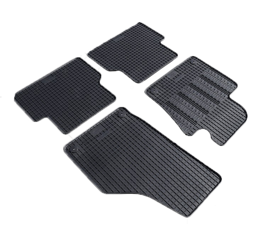 Cik - ΠΑΤΑΚΙΑ ΑΥΤΟΚΙΝΗΤΟΥ ΑΠΟ ΛΑΣΤΙΧΟ ΓΙΑ VW TIGUAN 2007-2015 ΣΕ ΜΑΥΡΟ ΧΡΩΜΑ ΜΕ ΚΟΥΜΠΩΜΑΤΑ - 4 ΤΕΜ. (RM.VW.0007/CK)