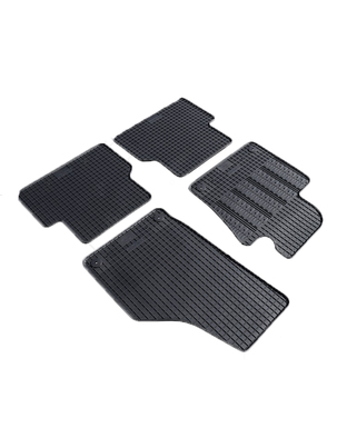 Cik - ΠΑΤΑΚΙΑ ΑΥΤΟΚΙΝΗΤΟΥ ΑΠΟ ΛΑΣΤΙΧΟ ΓΙΑ VW TIGUAN 2007-2015 ΣΕ ΜΑΥΡΟ ΧΡΩΜΑ ΜΕ ΚΟΥΜΠΩΜΑΤΑ - 4 ΤΕΜ. (RM.VW.0007/CK)