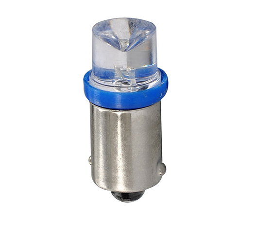 T4W 12V 0,29W BA9s (ΜΙΝΙΟΝ) LED 1xFlux 8mm ΜΠΛΕ BLISTER 2ΤΕΜ.