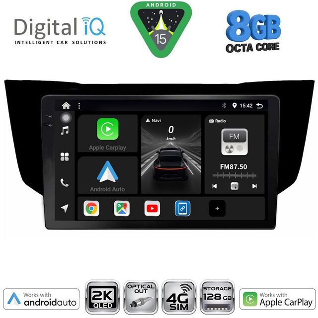 DIGITAL IQ BXK 20345BL_CPAA (9inc) MULTIMEDIA TABLET for LEXUS RX 300 – 400 mod. 2003-2008