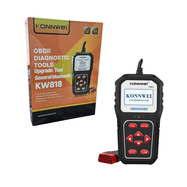 KONNWEI Διαγνωστικό Εργαλείο OBDII/EOBD για Αυτοκίνητα Με Οθόνη & Πλήκτρα Ελέγχου OBDII Diagnostic Tools