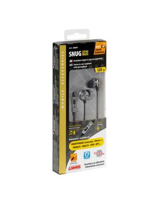 ΑΚΟΥΣΤΙΚΑ ΜΕ ΜΙΚΡΟΦΩΝΟ SNUG ΑΛΟΥΜΙΝΙΟΥ EXTRA BASS 120cm GOLD LINE