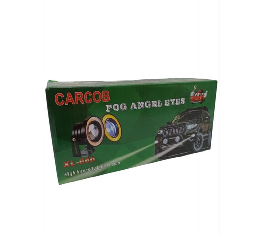 LED ΦΩΤΑ ΟΜΙΧΛΗΣ ΑΥΤΟΚΙΝΗΤΟΥ ΜΕ ANGEL EYES M609-64MM