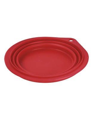 ΤΑΪΣΤΡΑ/ΜΠΟΛ ΤΑΞΙΔΙΟΥ PET TRAVEL BOWL 500 ml ΓΙΑ ΣΚΥΛΟΥΣ/ΓΑΤΕΣ/ΚΑΤΟΙΚΙΔΙΑ ΖΩΑ (ΣΙΛΙΚΟΝΗ/ΔΙΑΦΟΡΑ ΧΡΩΜΑΤΑ)