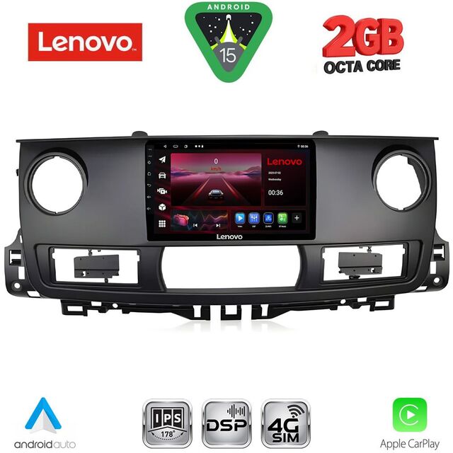 LENOVO LVF 5554_CPA (10inc) MULTIMEDIA TABLET for RENAULT MASTER mod. 2003-2010