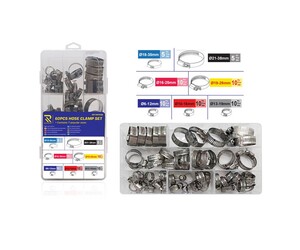 RCHANG ΣΕΤ 60ΤΜΧ ΣΦΙΓΚΤΗΡΕΣ ΣΩΛΗΝΩΝ 6mm-38mm W15396