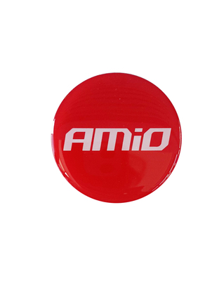 AMiO ΑΥΤΟΚΟΛΛΗΤΑ ΖΑΝΤΩΝ 5 cm ΛΕΥΚΟ/ΚΟΚΚΙΝΟ ΣΜΑΛΤΟΥ - 4 ΤΕΜ.