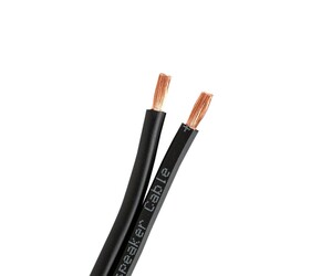 Speaker Cable 100% OFC 2x2.5 mm² Proson  (black)  - made in SwedenΤΙΜΗ ΜΕΤΡΟΥ