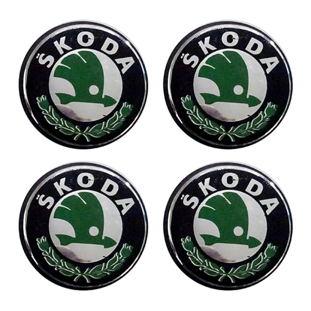 Αυτοκόλλητα για κέντρο ζάντας - Skoda