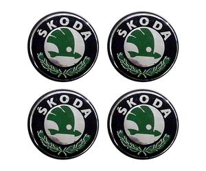 Αυτοκόλλητα για κέντρο ζάντας - Skoda