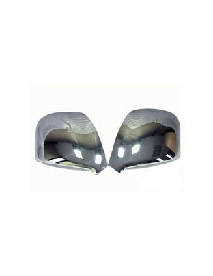 ΚΑΠΑΚΙΑ ΚΑΘΡΕΠΤΩΝ ΓΙΑ VW T5/T6 TRANSPORTER VAN 2010+/AMAROK ΧΡΩΜΙΟΥ 2 ΤΕΜ. ΜΕΤΑΛΛΙΚΑ