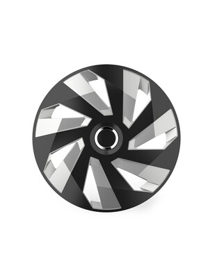 Amio - ΤΑΣΙ 15 INCH HUBCAP VECTOR RC SILVER BLACK - 1 ΤΕΜ. (10499/AM)