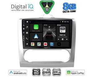 DIGITAL IQ BXF 18156SL_CPAA CLIMA (9inc) MULTIMEDIA TABLET for FORD FOCUS mod. 2005-2012 (SILVER)