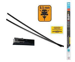 ΛΑΣΤΙΧΑ ΥΑΛΟΚΑΘΑΡΙΣΤΗΡΩΝ 71CMX8,5MM BLADE-X PLUS ΜΕ ΕΠΙΚΑΛΥΨΗ PTFE ΜΕ ΛΑΜΑΚΙΑ ΣΕ ΠΛΑΣΤΙΚΗ BLISTER ΣΥΣΚΕΥΑΣΙΑ