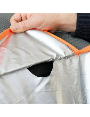 ΚΟΥΚΟΥΛΑ ΑΥΤΟΚΙΝΗΤΟΥ ΓΙΑ ΧΑΛΑΖΙ (max 11mm/70Km/h) SUV METEO GUARD MG-SUV-ΧL 520x185x155cm LAMPA - 1 τεμ.