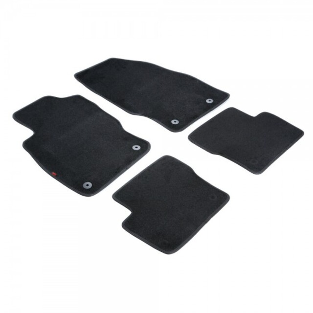 ΠΑΤΑΚΙΑ EXECUTIVE ΜΟΚΕΤΑ ΓΙΑ OPEL CORSA E 5D 12/2014 -08/2019 / OPEL CORSA E 3D 12/2014 -08/2019 ΣΕ ΜΑΥΡΟ ΧΡΩΜΑ ME ΚΟΥΜΠΩΜΑΤΑ LAMPA - 4 ΤΕΜ.