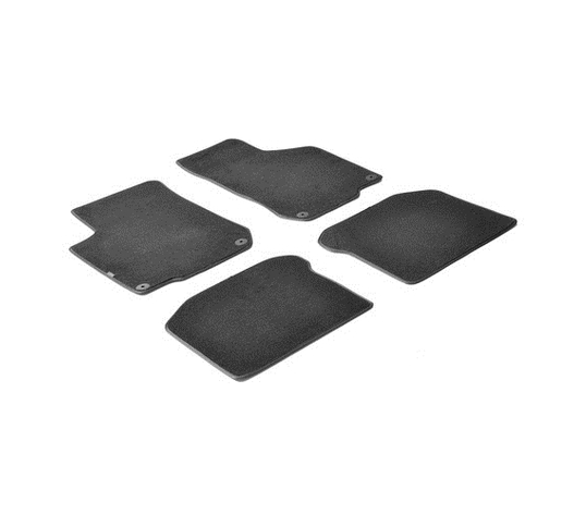 ΠΑΤΑΚΙΑ EXECUTIVE ΜΟΚΕΤΑ ΓΙΑ SKODA OCTAVIA 1997-2004 / VOLKSWAGEN GOLF IV 1997-2003 / VW GOLF VARIANT 1999-2006 / VW NEW BEETLE 1999-2011 ΣΕ ΜΑΥΡΟ ΧΡΩΜΑ ME ΚΟΥΜΠΩΜΑΤΑ LAMPA - 4 ΤΕΜ.