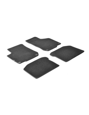 ΠΑΤΑΚΙΑ EXECUTIVE ΜΟΚΕΤΑ ΓΙΑ SKODA OCTAVIA 1997-2004 / VOLKSWAGEN GOLF IV 1997-2003 / VW GOLF VARIANT 1999-2006 / VW NEW BEETLE 1999-2011 ΣΕ ΜΑΥΡΟ ΧΡΩΜΑ ME ΚΟΥΜΠΩΜΑΤΑ LAMPA - 4 ΤΕΜ.