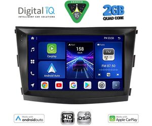 DIGITAL IQ BXC 3658_CPAA (9inc) MULTIMEDIA TABLET for SSANGYONG TIVOLI mod. 2016-2024