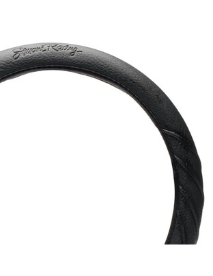 ΚΑΛΥΜΜΑ ΤΙΜΟΝΙΟΥ DARK 37-39 cm (ΜΑΥΡΟ/ΔΕΡΜΑΤΙΝΗ)