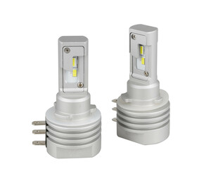 H15 12/24V PGJ23t-1 6.500K 2.000lm 15W 10LED SEOUL CSP-Y19chips HALO LED SERIE 11 PLUG & BRITE 2ΤΕΜ.
