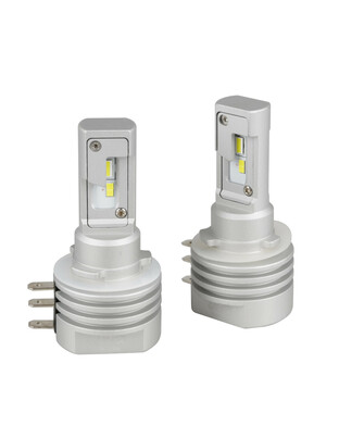 H15 12/24V PGJ23t-1 6.500K 2.000lm 15W 10LED SEOUL CSP-Y19chips HALO LED SERIE 11 PLUG & BRITE 2ΤΕΜ.