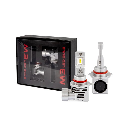 HB3 9005 12/24V 6.500K 5.000lm 50W CSP1860 M3 LED LSAS SERIES  ΨΥΚΤΡΑ/ΑΝΕΜΙΣΤΗΡΑΚΙ M-TECH - 2 ΤΕΜ.