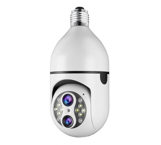 JORTAN ΚΑΜΕΡΑ WI-FI ΠΕΡΙΣΤΡΕΦΟΜΕΝΗ ΜΕ ΝΤΟΥΙ Ε27 JT-8177-2HP