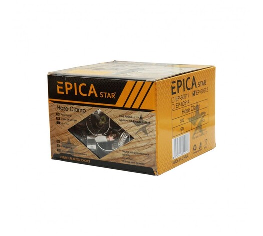 ΣΦΙΓΚΤΗΡΕΣ ΣΩΛΗΝΩΝ 16-27mm 100ΤΜΧ EPICA STAR EP-60512