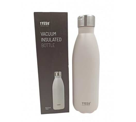 ΑΝΟΞΕΙΔΩΤΟ ΜΠΟΥΚΑΛΙ ΘΕΡΜΟΣ 750ml ΛΕΥΚΟ TS-8842-1