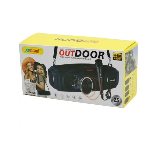 ΕΠΑΝΑΦΟΡΤΙΖΟΜΕΝΟ ΦΟΡΗΤΟ ΗΧΕΙΟ ANDOWL Q-YX600